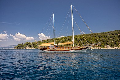 Yacht Angelica side view