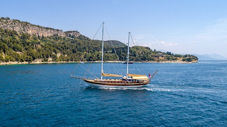 Yacht Angelica side view