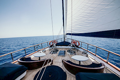 Yacht Voyage deck