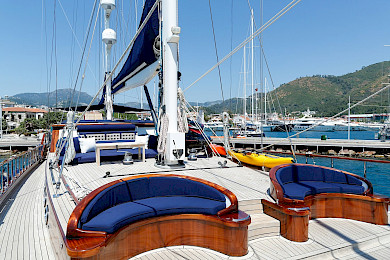 Yacht Voyage deck