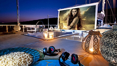 Yacht Mermaid deck