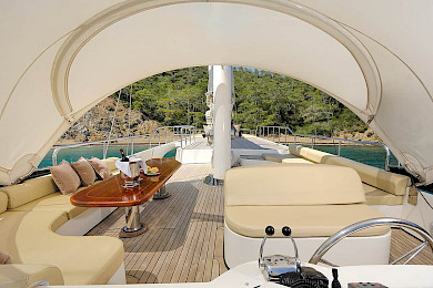 Yacht Alessandro deck