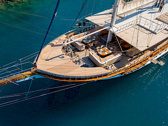 Yacht Admiral aerial view