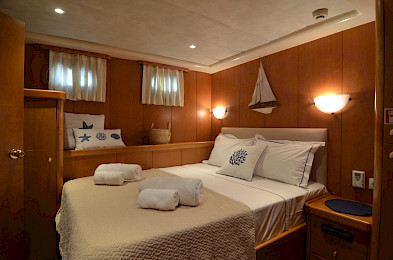 Yacht Aegean Schatz cabin