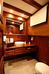 Yacht Caner IV cabin bathroom