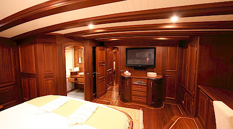 Yacht Caner IV cabin