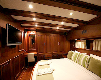 Yacht Caner IV cabin