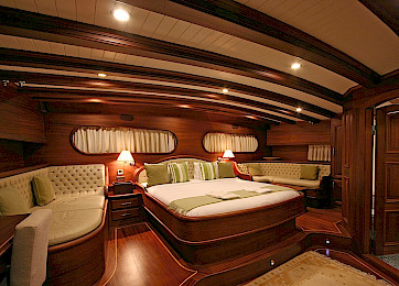 Yacht Caner IV cabin