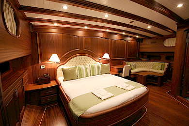 Yacht Caner IV cabin