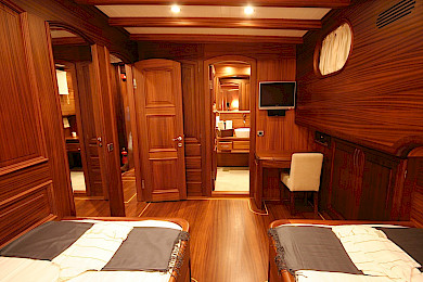 Yacht Caner IV cabin