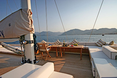 Yacht Getaway deck