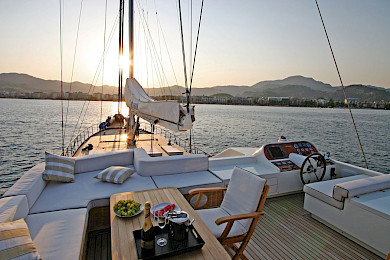 Yacht Getaway deck