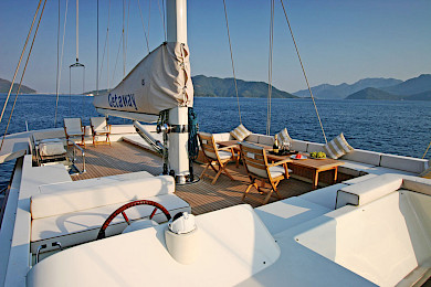 Yacht Getaway deck