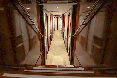 Yacht Aurum hallway