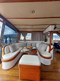 Yacht Anemos saloon