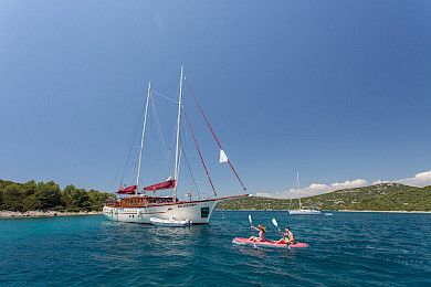 Yacht Morning Star side view