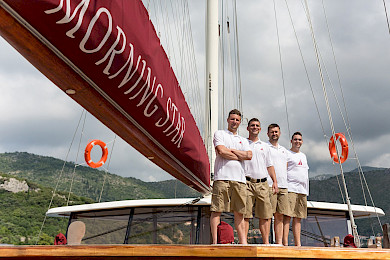 Yacht Morning Star crew