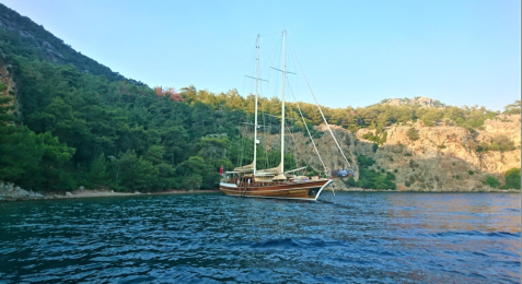 Yacht Sema Tuana side view