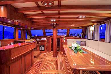 Yacht Carpe Diem 7 saloon