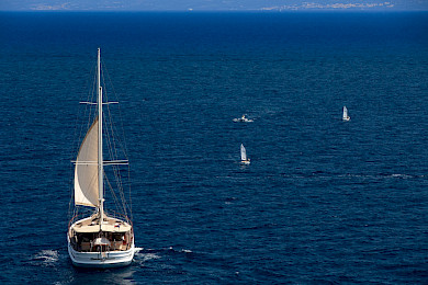 Yacht Summer Princess back view