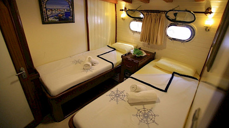 Yacht Aegean Clipper cabin