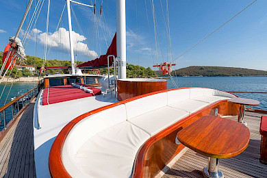 Yacht Croatia deck