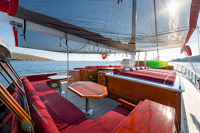 Yacht Croatia deck