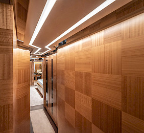 Yacht Sunrise hallway