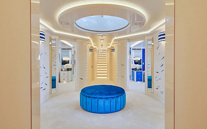 Yacht Coral Ocean hallway