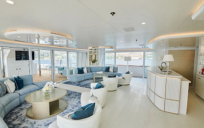 Yacht Coral Ocean saloon