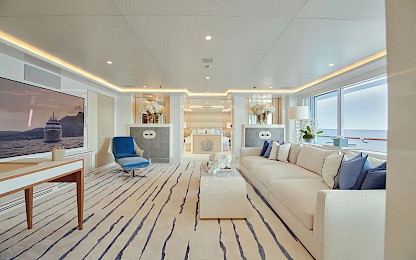 Yacht Coral Ocean saloon