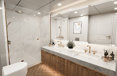 Yacht Illusion II cabin bathroom