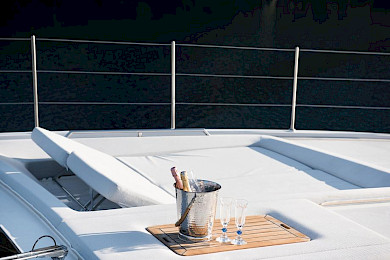 Yacht Morning Star flybridge