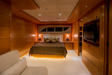 Yacht Panfeliss cabin