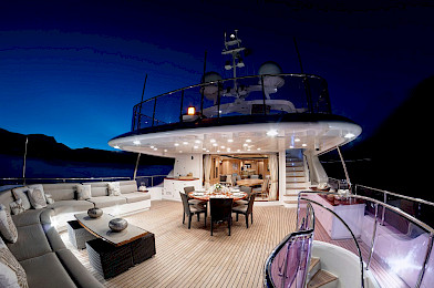 Yacht Quest R aft