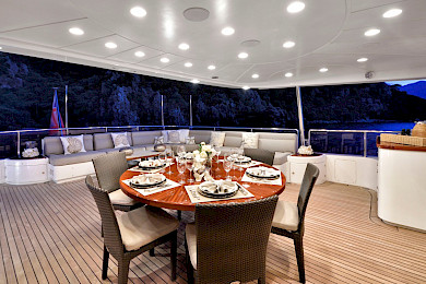 Yacht Quest R aft