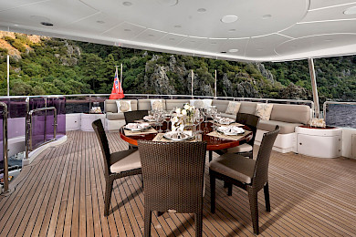 Yacht Quest R aft