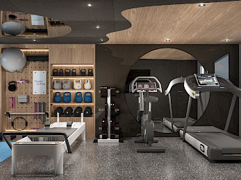 Yacht Bella gym