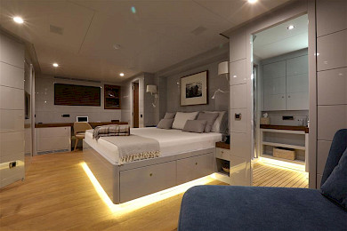 Yacht Only Now cabin