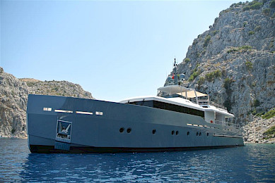 Yacht Only Now side view