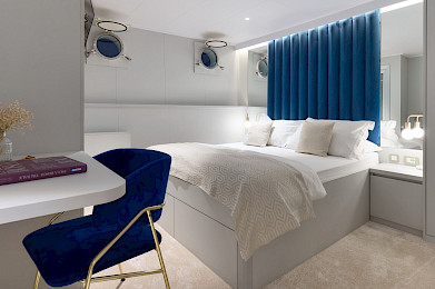 Yacht Belezza cabin