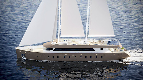 Yacht Maxita side view