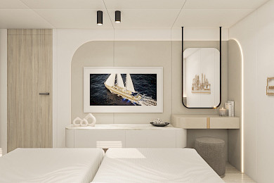 Yacht Maxita cabin