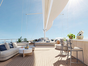 Yacht Maxita flybridge