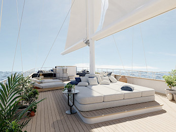 Yacht Maxita flybridge