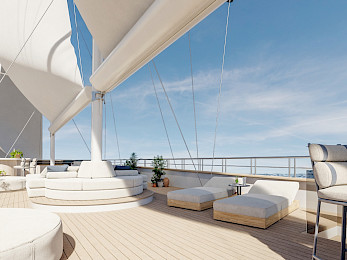 Yacht Maxita flybridge