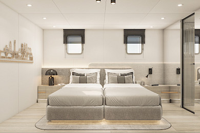 Yacht Maxita cabin