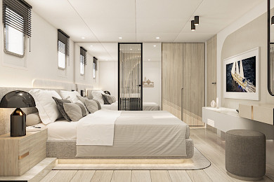 Yacht Maxita cabin