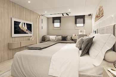 Yacht Maxita cabin