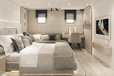 Yacht Maxita cabin